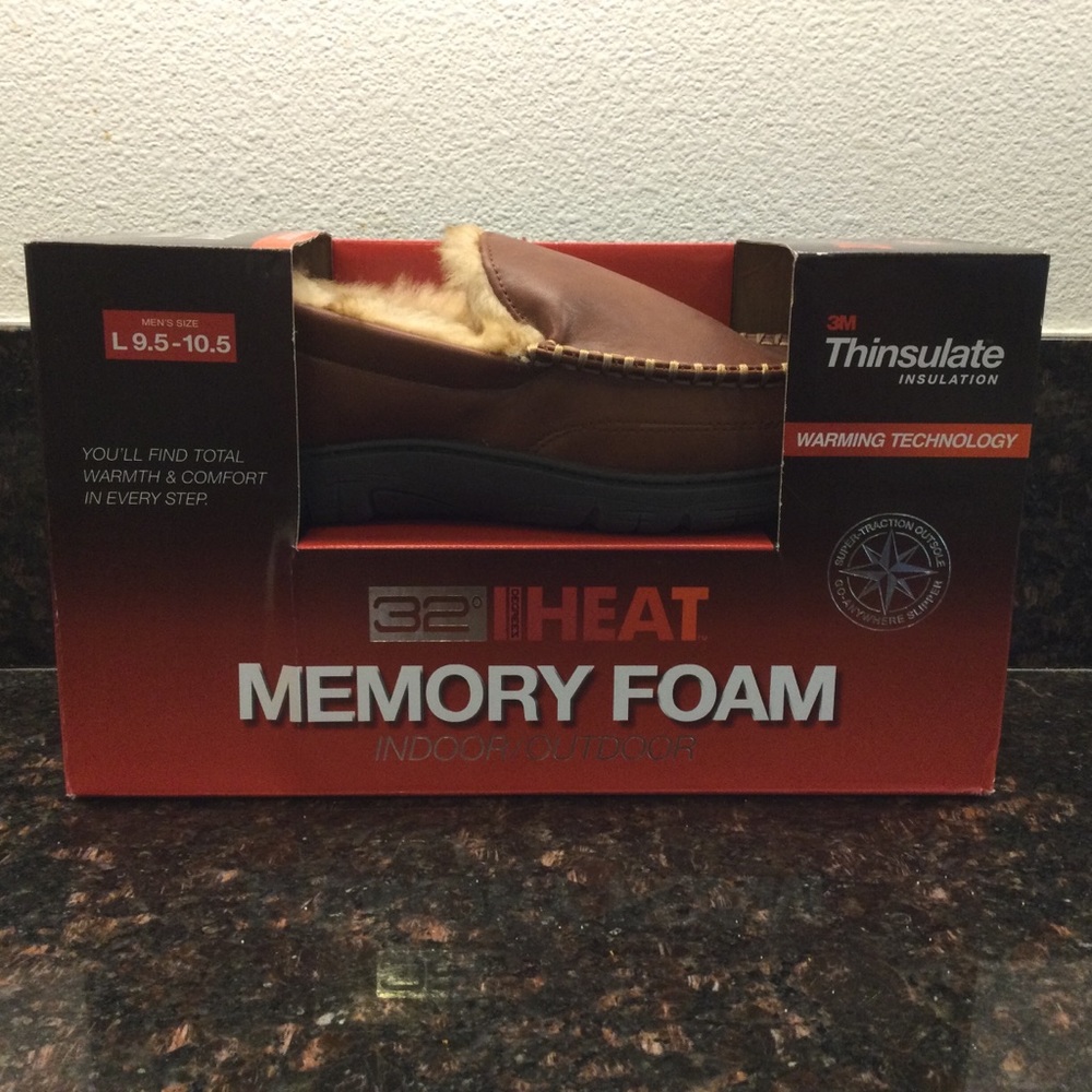 3m 32Heat Indoor/Outdoor Slipper House Shoes - Mens